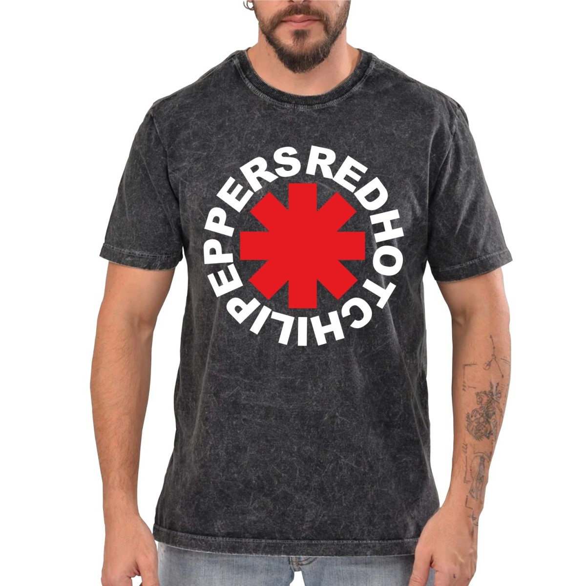 Rockwear Brasil - Camiseta Marmore Red Hot Chilli Peppers Rockwear ...