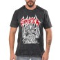 Rockwear Brasil - Camiseta Marmore Sinister Rockwear Preta