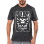 Rockwear Brasil - Camiseta Marmore Slash Rockwear Preta