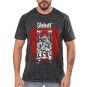 Rockwear Brasil - Camiseta Marmore Slipknot 6 Rockwear Preta