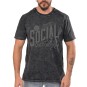 Rockwear Brasil - Camiseta Marmore Social Distortion Rockwear Preta
