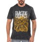 Rockwear Brasil - Camiseta Marmore Suicide Silence Rockwear Preta