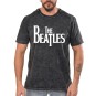 Rockwear Brasil - Camiseta Marmore The Beatles Rockwear Preta