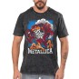 Rockwear Brasil - Camiseta Marmore Metallica 13 Rockwear Preta