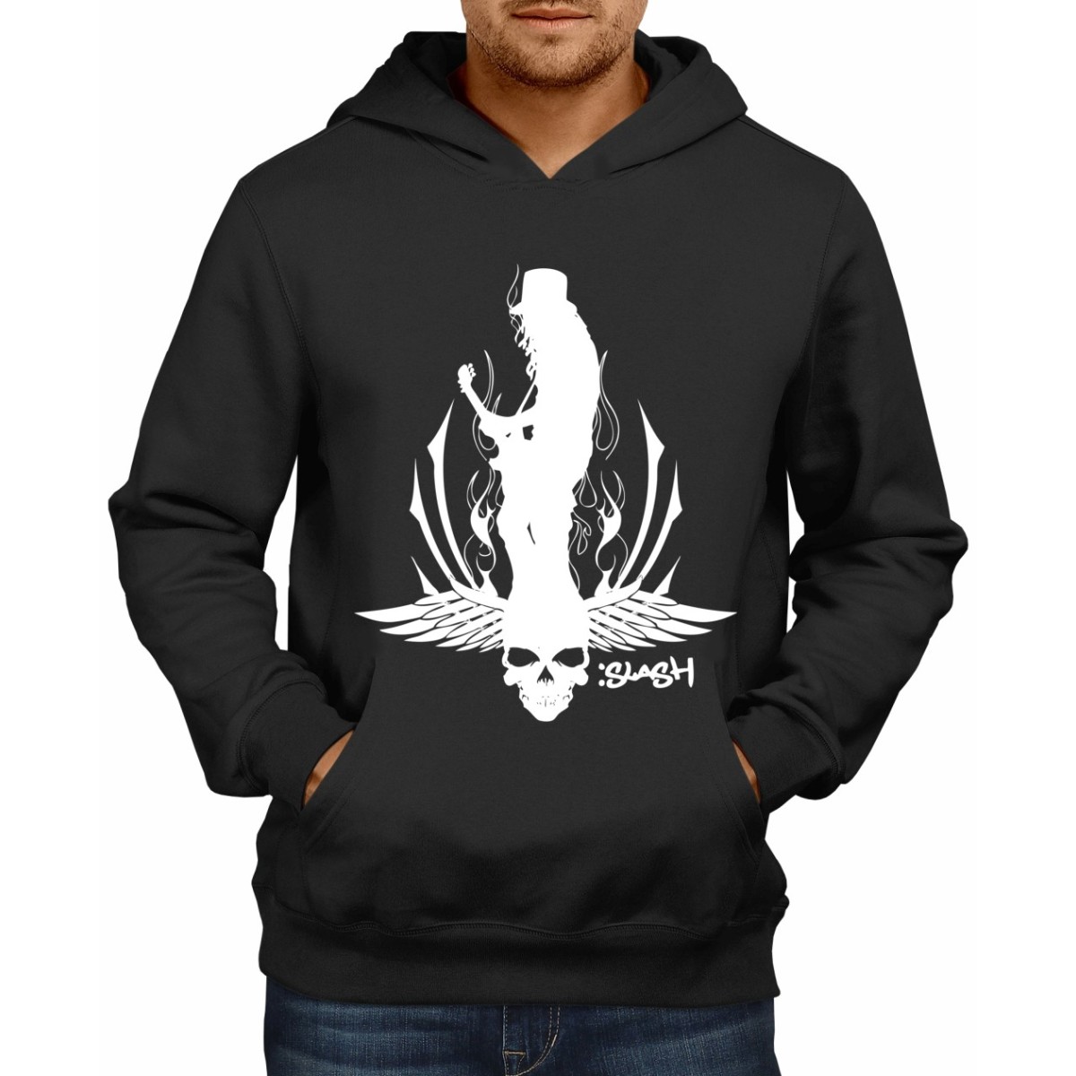 Rockwear Brasil - Moletom Slash 2 Rockwear Preto